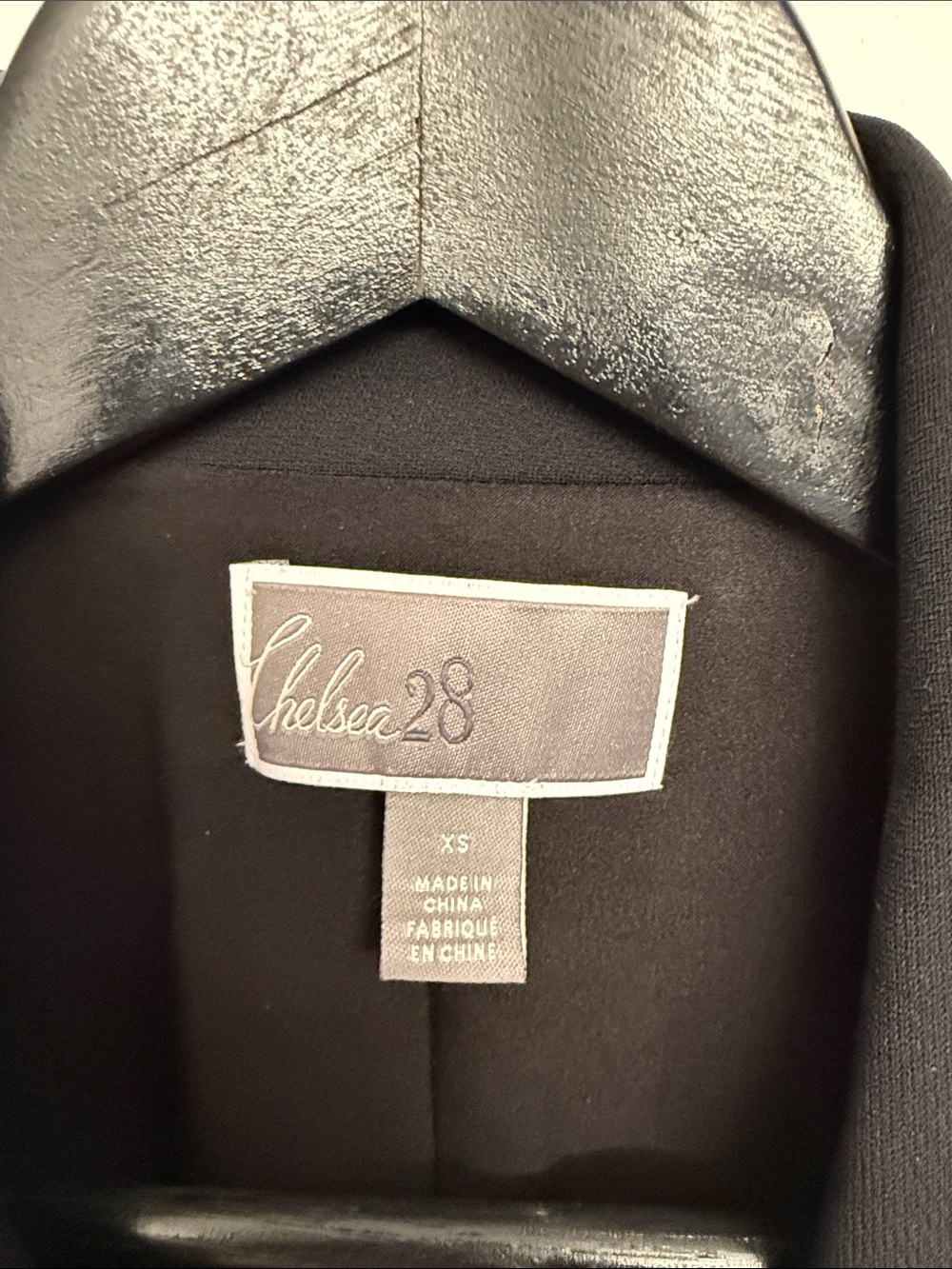Chelsea28 Black Double-Breasted Tailored Blazer - Picture 2 of 2